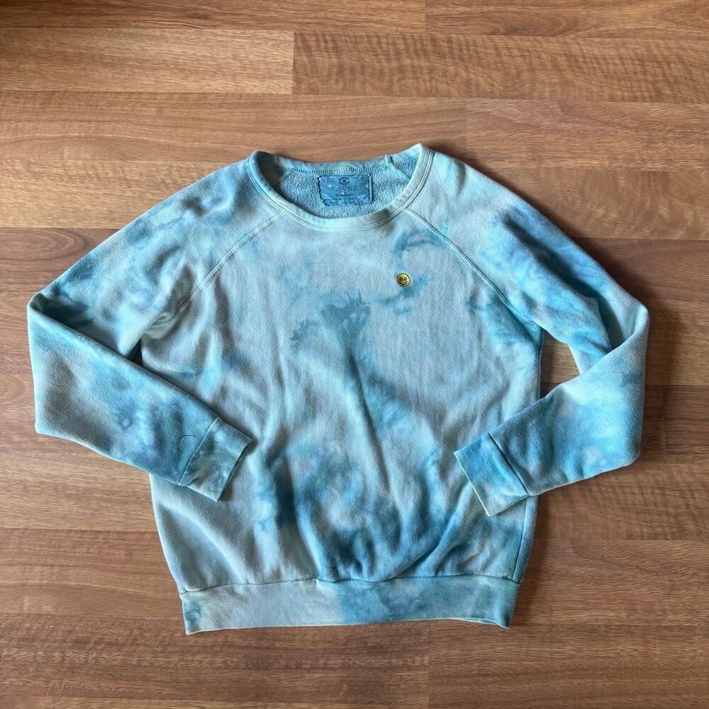 C.BONZ custom Tie Dye crewneck LOVE MALIBU beaches